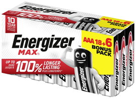Energizer Mikroelem Max Alkáli mangán 1.5 V 24 db