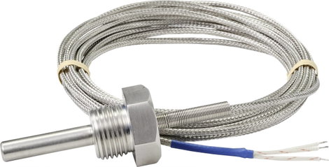 PT100 hőmérséklet érzékelő -50...+400°C, nyitott kábelvéggel, TRU Components TC-9779556 3. kép
