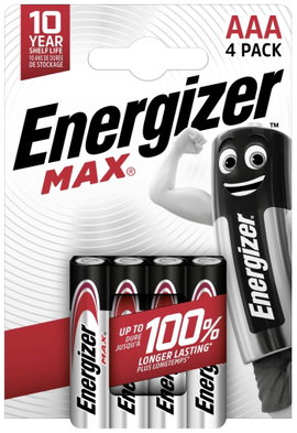 Energizer Mikroelem Max Alkáli mangán 1.5 V 4 db