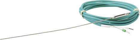 TRU COMPONENTS TC-9779560 K típus Hőmérséklet érzékelő -200 - 1200 °C Kábel, nyitott véggel 3. kép
