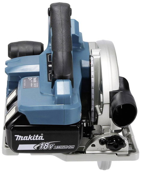 Makita Akkus kézi körfűrész Vágási mélység max. (90°) 62.5 mm 18 V 4. kép