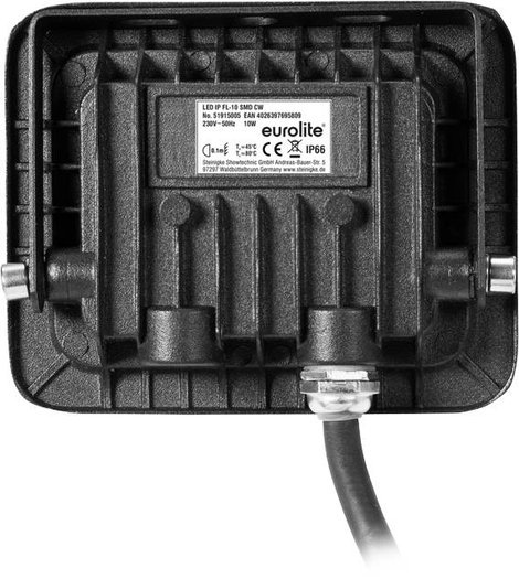 Eurolite LED IP FL-10 SMD CW 51915005 LED-es kültéri fényszóró EEK: F (A - G) 10 W Hidegfehér 6. kép