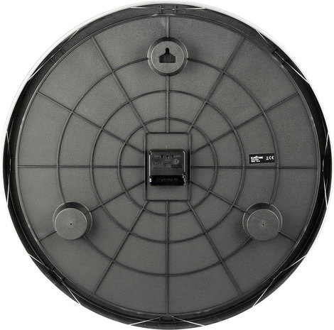 Rádiójel vezérelt analóg Jumbo falióra Ø 50 cm, alu, Eurotime 56863 4. kép