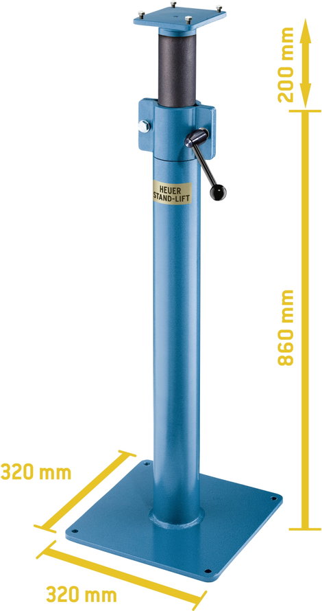 Brockhaus Heuer 117160 Magasságállító készülék 117160 Pofa szélesség: 160 mm