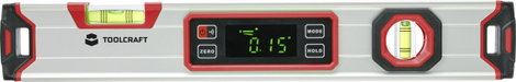 Digitális vízmérték mágnesekkel 400 mm 360° 1 mm/m, Toolcraft TO-7337448 2. kép