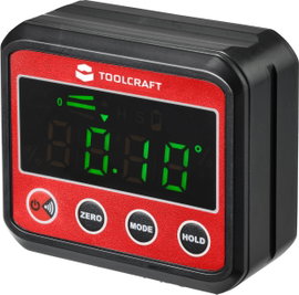 Digitális szögmérő és vízmérték, 360°, Toolcraft TO-7308984