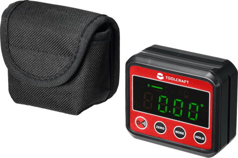 Digitális szögmérő és vízmérték, 360°, Toolcraft TO-7308984 8. kép