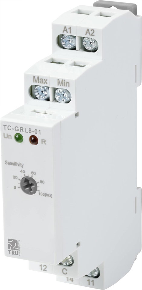 Szintfigyelő relé 24 - 240 V DC/AC, TRU Components TC-9962744