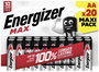 Energizer Max Ceruzaelem Alkáli mangán 1.5 V 20 db bélyegkép