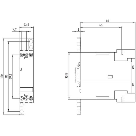 Siemens 3UG4512-1AR20 Hálózatfelügyelet 2. kép