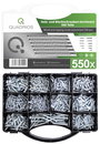 Quadrios 2109SA047 2109SA047 Lemezcsavar készlet 550 db bélyegkép