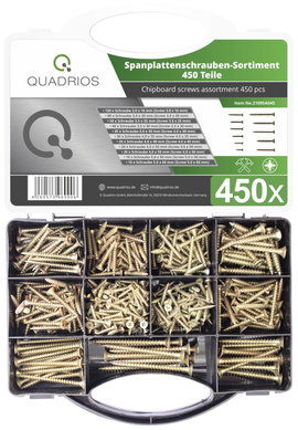 Quadrios 2109SA045 2109SA045 Szorítólemezes csavar készlet 450 db