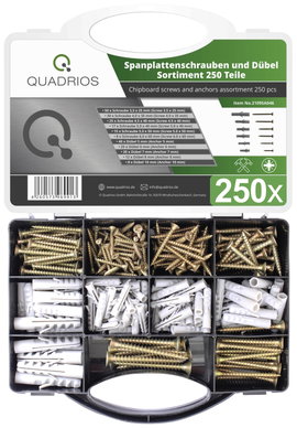 Quadrios 2109SA046 2109SA046 Szorítólemezes csavar készlet 250 db