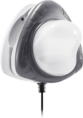 Intex 28698 Mágneses LED medencefény 220V, 4 szín váltakozva, minden keretes medencéhez alkalmas Feh