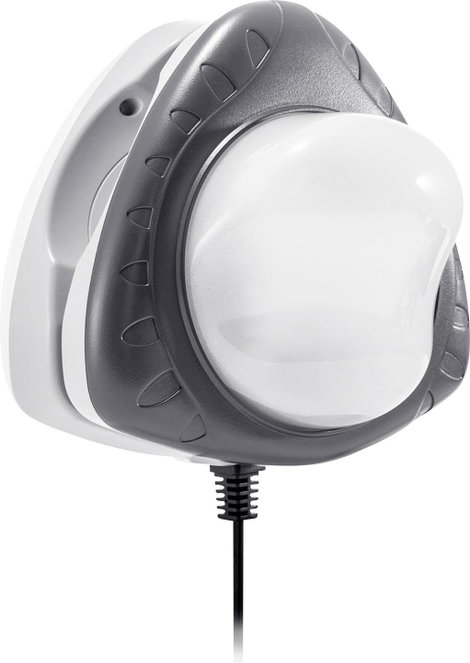 Intex 28698 Mágneses LED medencefény 220V, 4 szín váltakozva, minden keretes medencéhez alkalmas Feh