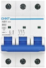 Chint 179695 NB1-63 3P B6 6kA DB Vezeték védőkapcsoló 3 pólusú 6 A 240 V, 415 V bélyegkép
