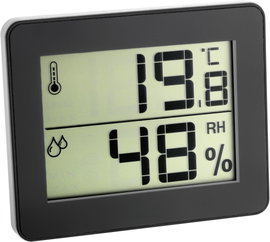 Szobai levegő hőmérséklet és páratartalom mérő, digitális thermo-higrométer TFA 30.5027.01