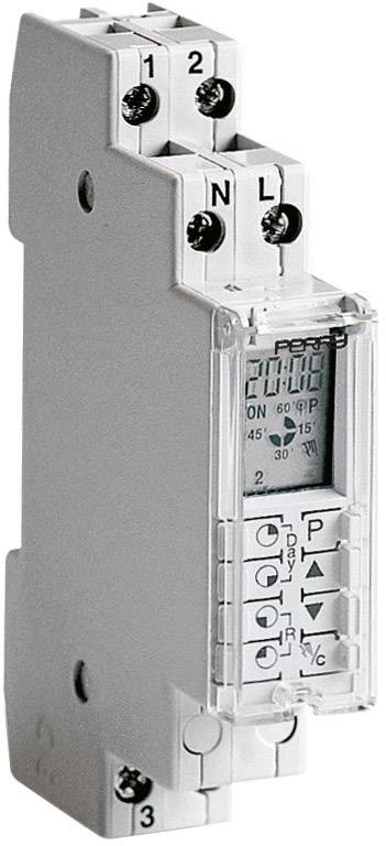 Wallair 1IO1070 Időkapcsoló óra Digitális Heti program 3500 W IP40 Maradék működési idő, Nyári- / té