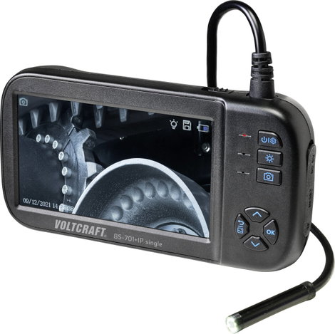 Endoszkópkamera 8 mm/5 m, Voltcraft BS-701SE+IP 2. kép