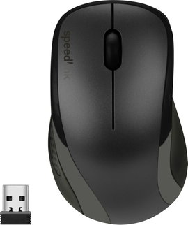 SpeedLink KAPPA WLAN egér Rádiójel vezérlésű Optikai Fekete 3 Gombok 1600 dpi