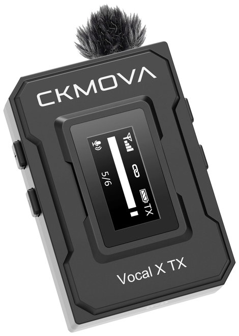 CKMOVA Vocal X V1 Rátűzhető Beszéd mikrofon Átviteli mód:Rádiójel vezérlésű, Vezeték nélküli Csíptet 2. kép