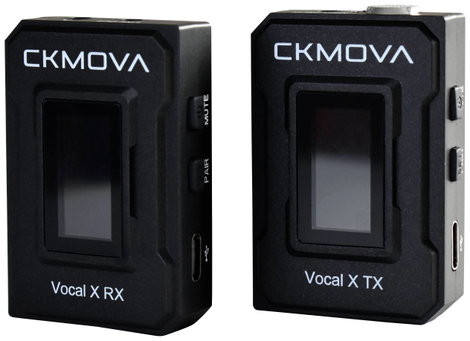 CKMOVA Vocal X V1 Rátűzhető Beszéd mikrofon Átviteli mód:Rádiójel vezérlésű, Vezeték nélküli Csíptet 3. kép