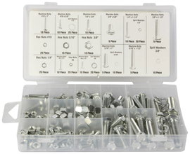 Toolland HAS06 Csap készlet Acél Cinkezett 240 db