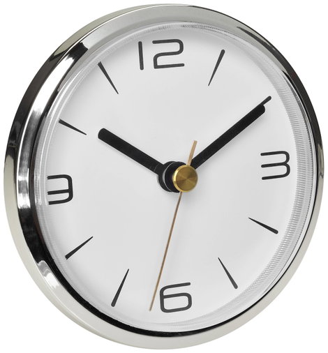 TFA Dostmann 60.3543.02 Rádiójel vezérlésű Rádiójel vezérlésű óra 90 mm x 36 mm Króm (fényes) beépít 2. kép