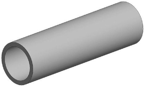 Polisztirol Cső (Ø x H) 3.2 mm x 350 mm 5 db