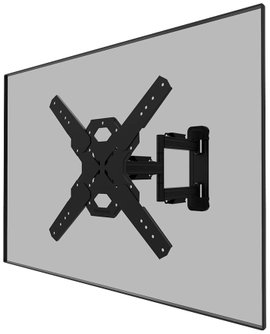 Neomounts WL40S-850BL14 Draai- en Kantelbare TV Beugel TV fali tartó 81,3 cm (32) - 139,7 cm (55) Dö