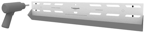 Neomounts WL35S-850BL16 Kantelbare Platte TV Beugel TV fali tartó 109,2 cm (43) - 190,5 cm (75) Dönt 15. kép