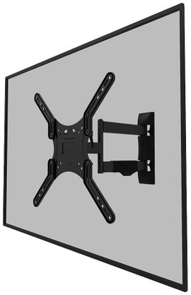 Neomounts WL40-550BL14 Draai- en Kantelbare TV Beugel TV fali tartó 81,3 cm (32) - 139,7 cm (55) Dön
