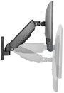 Neomounts WL70-440BL11 Monitorbeugel Muurmontage TV fali tartó 58,4 cm (23) - 81,3 cm (32) Dönthető 11. bélyegkép