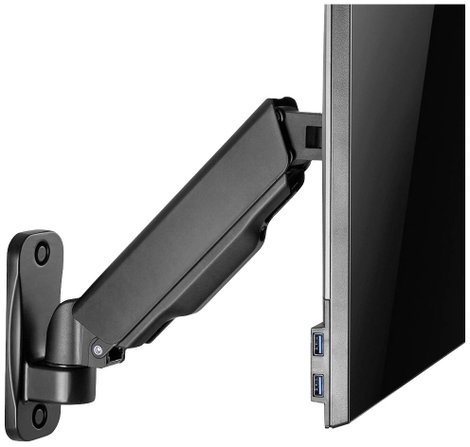 Neomounts WL70-440BL11 Monitorbeugel Muurmontage TV fali tartó 58,4 cm (23) - 81,3 cm (32) Dönthető 12. kép