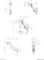 Neomounts WL70-440BL11 Monitorbeugel Muurmontage TV fali tartó 58,4 cm (23) - 81,3 cm (32) Dönthető 16. bélyegkép