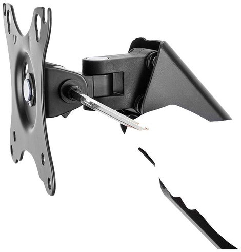 Neomounts WL70-450BL11 Monitorbeugel Muurmontage TV fali tartó 58,4 cm (23) - 81,3 cm (32) Dönthető 10. kép