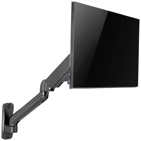 Neomounts WL70-450BL11 Monitorbeugel Muurmontage TV fali tartó 58,4 cm (23) - 81,3 cm (32) Dönthető 13. kép