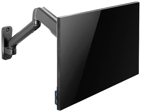 Neomounts WL70-450BL11 Monitorbeugel Muurmontage TV fali tartó 58,4 cm (23) - 81,3 cm (32) Dönthető 14. kép