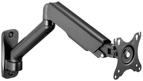 Neomounts WL70-450BL11 Monitorbeugel Muurmontage TV fali tartó 58,4 cm (23) - 81,3 cm (32) Dönthető 4. kép
