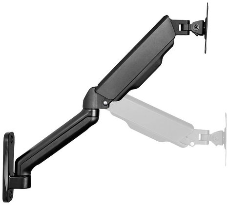 Neomounts WL70-450BL11 Monitorbeugel Muurmontage TV fali tartó 58,4 cm (23) - 81,3 cm (32) Dönthető 8. kép