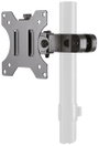 Neomounts FL40-430BL11 buis/paal Monitorbeugel TV fali tartó 58,4 cm (23) - 81,3 cm (32) Dönthető + 2. bélyegkép