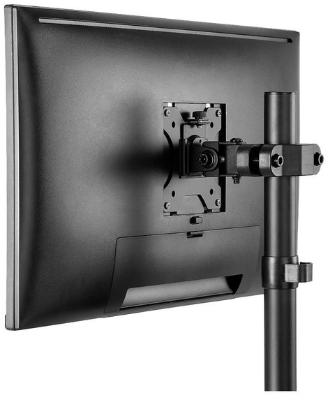 Neomounts FL40-430BL11 buis/paal Monitorbeugel TV fali tartó 58,4 cm (23) - 81,3 cm (32) Dönthető + 9. kép