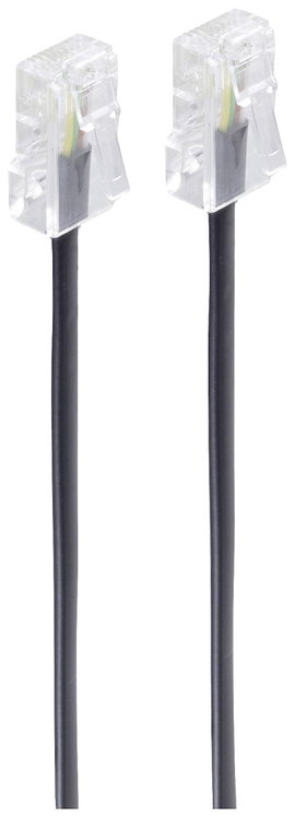 Shiverpeaks Western Összekötőkábel [1x RJ45 dugó, 8p4c - 1x RJ45 dugó, 8p4c] 3 m Fekete