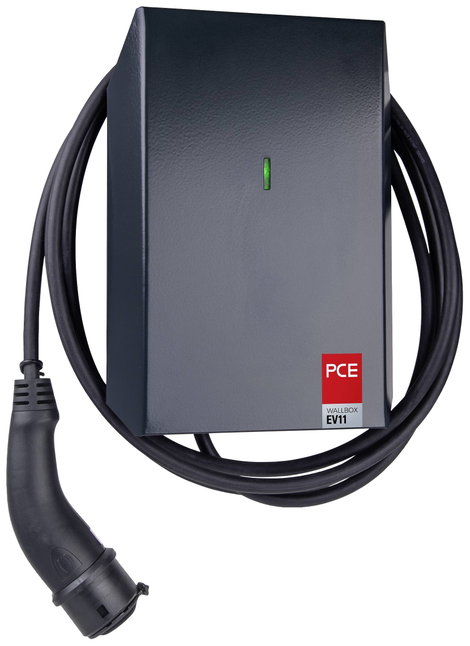 PCE EV11 Fali doboz 2. típus 16 A Csatlakozók száma 1 11 kW Nincs 2. kép