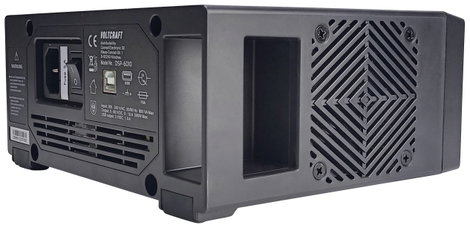 VOLTCRAFT DSP-6010 Labortápegység, szabályozható 0 - 60 V 0 - 10 A 300 W USB 2.0 alj, A típus Távirá 3. kép
