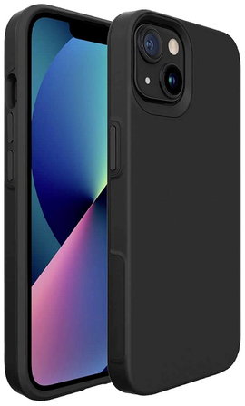 JT Berlin Pankow Safe Hátlap Apple iPhone 13 Fekete Induktív töltés