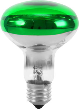Eurolite 9210410U Halogén E27 Reflektor 60 W Zöld (Ø x H) 80 mm x 110 mm 1 db