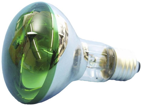 Eurolite 9210410U Halogén E27 Reflektor 60 W Zöld (Ø x H) 80 mm x 110 mm 1 db 2. kép