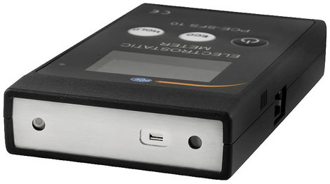 PCE Instruments Elektrosztatika mérőműszer Elektromágneses mező, Nedvesség, Hőmérséklet 3. kép