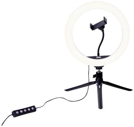 DÖRR Vlogging Kit VL-26 RGB LED-es körlámpa LED-ek száma: 130 3. kép